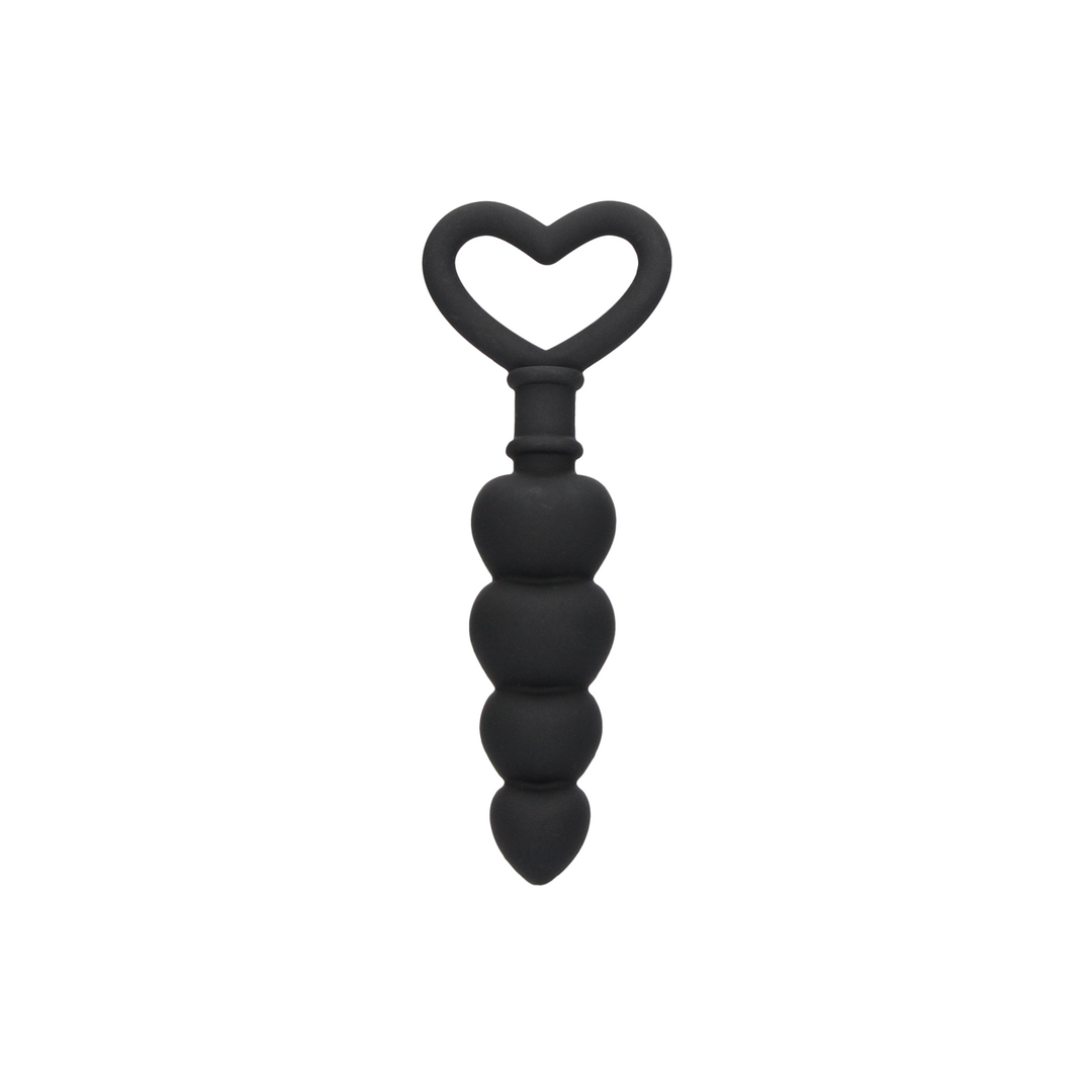 Analkette Love Schwarz 9 x Ø 2,9 cm