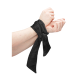 Bondage-Schal Schwarz 129 cm