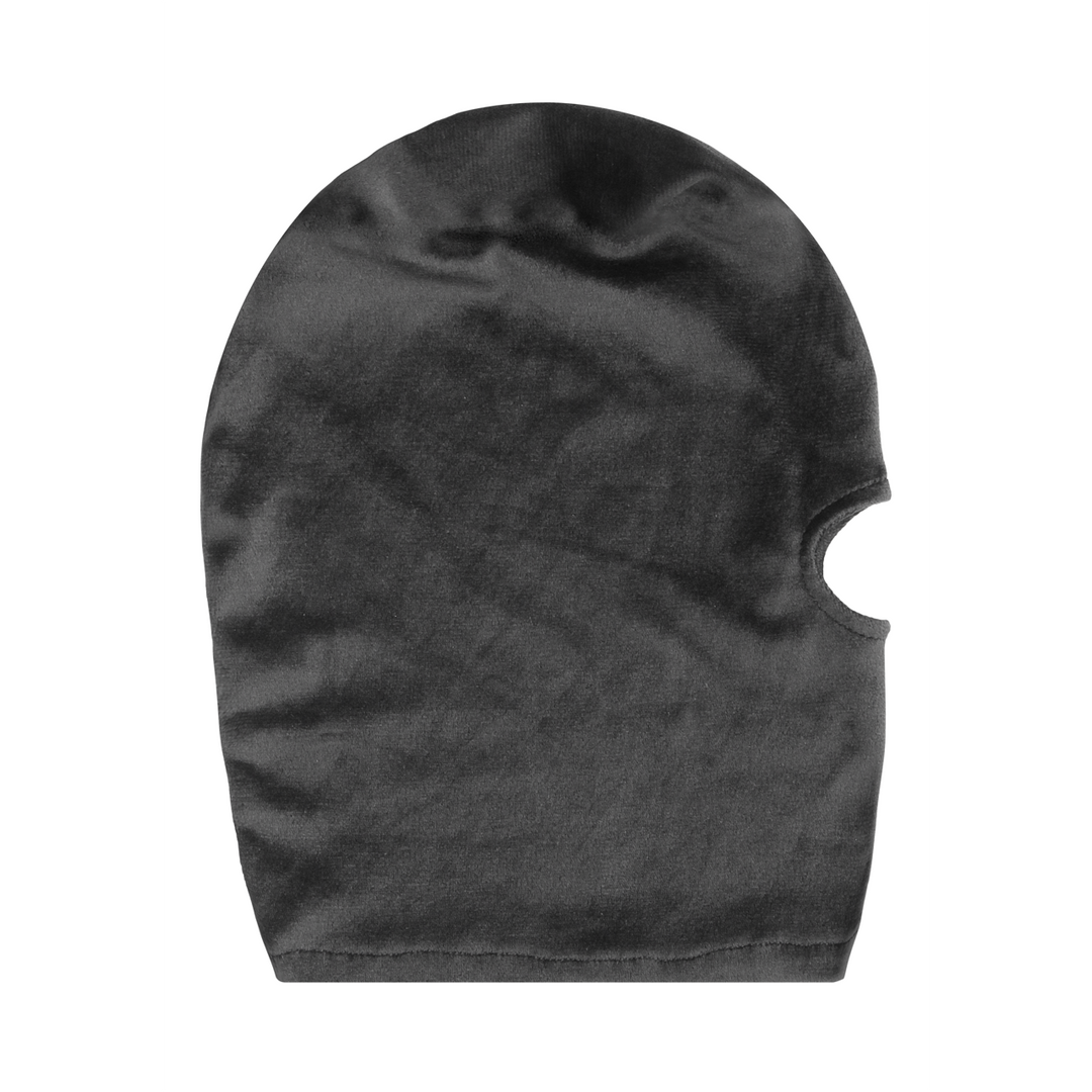 Maske mit Mundöffnung Schwarz 20 cm