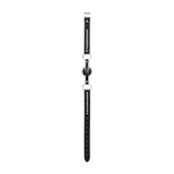 Ballknebel atmungsaktiv diamantbesetzt Schwarz 65 cm