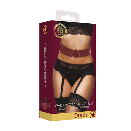Taillengürtel mit Bondage-Ringen
