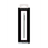 Dilator Edelstahl gerippt Silber 15 x Ø 0,8 cm