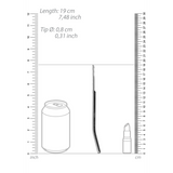 Harnröhrensonde Edelstahl Silber 13,5 x Ø 0,8 cm