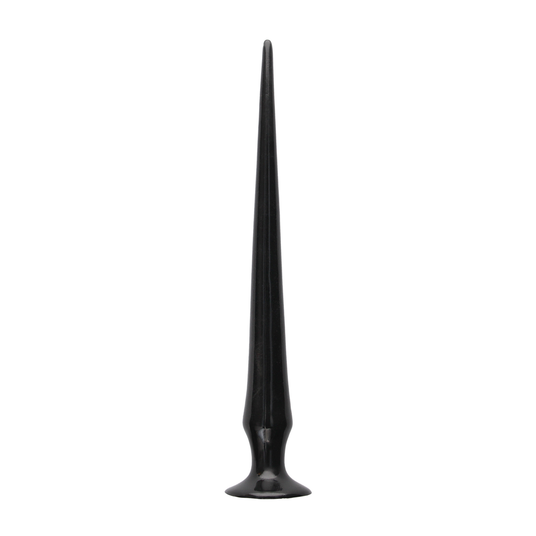 Dildo Ass Spike Schwarz 47 x Ø 5 cm