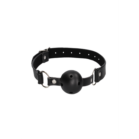 Ballknebel atmungsaktiv Schwarz 65 x Ø 4,5 cm