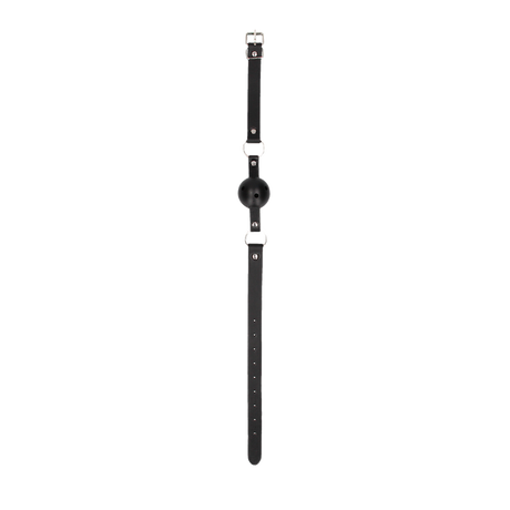 Ballknebel atmungsaktiv Schwarz 65 x Ø 4,5 cm