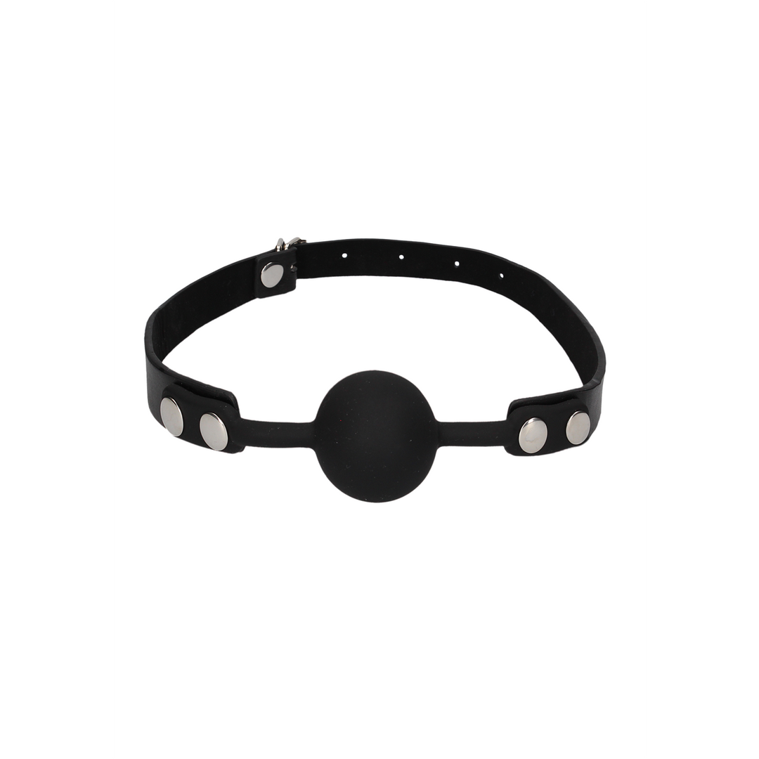 Ballknebel Silikon Schwarz 62 x Ø 4,2 cm