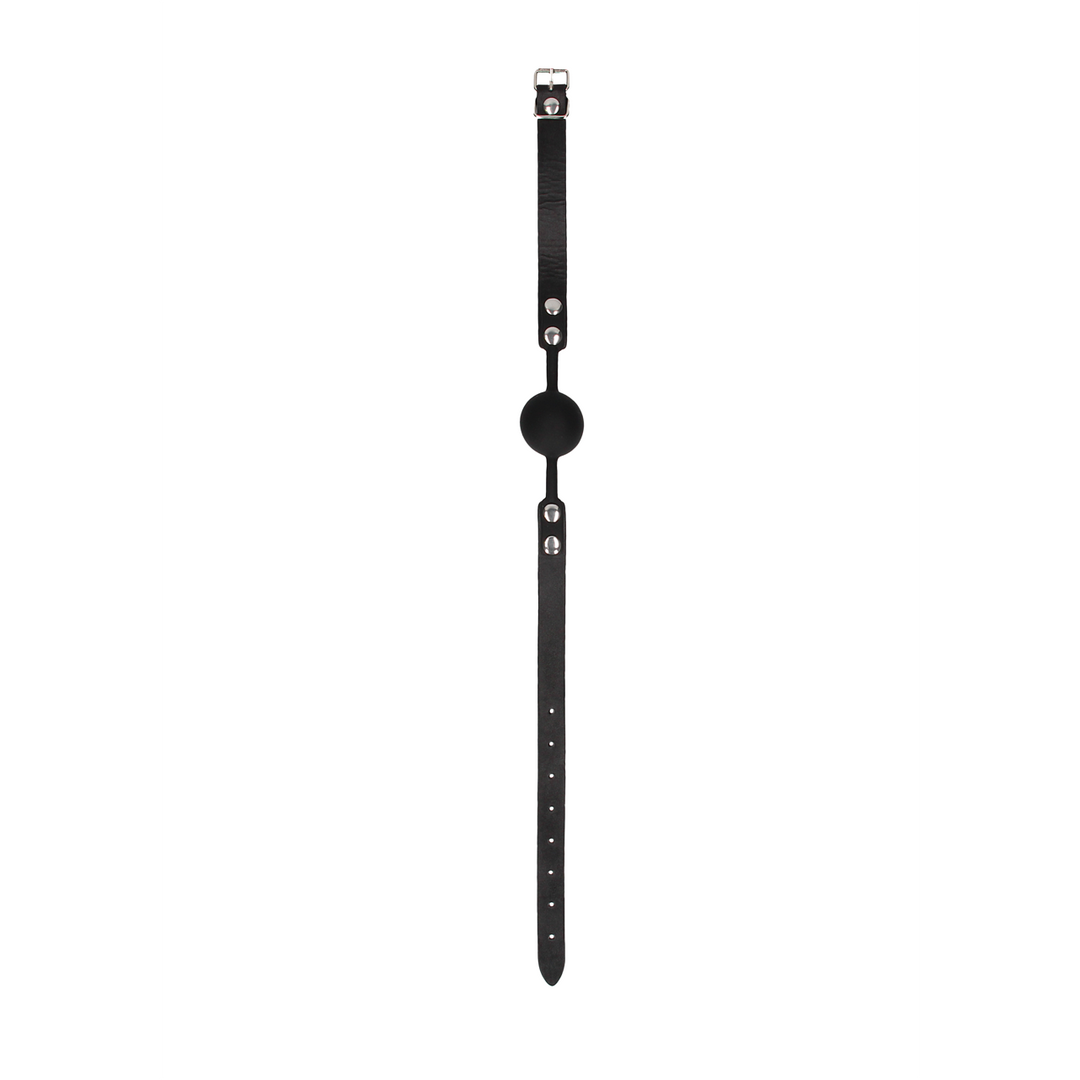 Ballknebel Silikon Schwarz 62 x Ø 4,2 cm