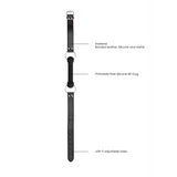 Beißknebel Silikon Schwarz 12,5 x Ø 2 cm
