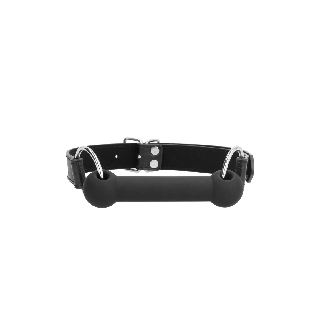Beißknebel Silikon Schwarz 12,5 x Ø 2 cm