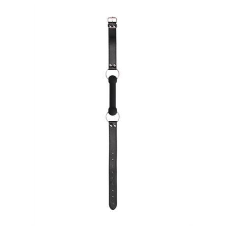 Beißknebel Silikon Schwarz 12,5 x Ø 2 cm