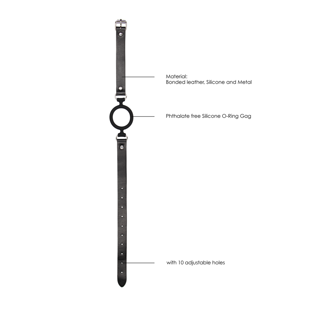 Ringknebel Silikon Schwarz 57 x Ø 5,2 cm