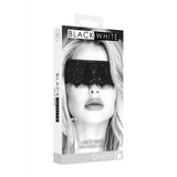 Spitzenmaske Schwarz 95 cm