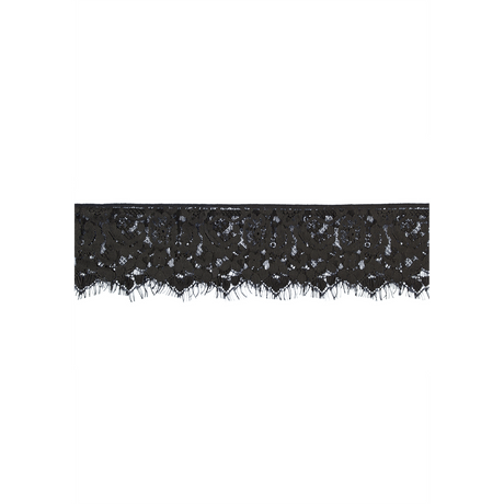 Spitzenmaske Schwarz 95 cm
