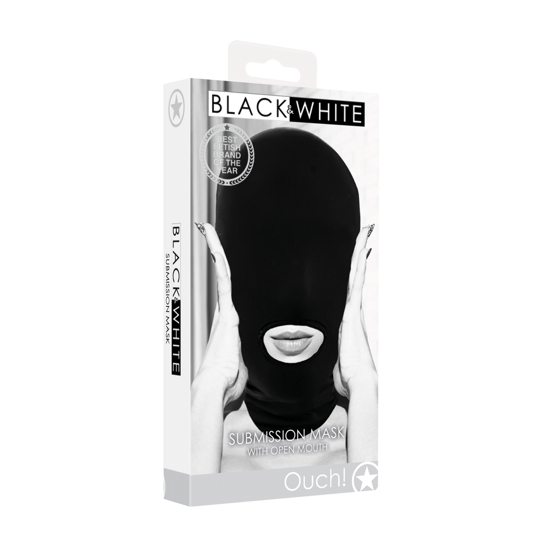 Maske Submission Schwarz 39,5 cm Modell 2