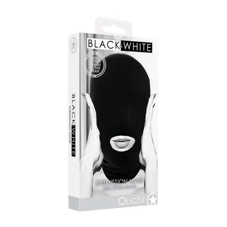 Maske Submission Schwarz 39,5 cm Modell 2