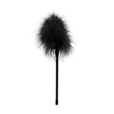 Federkitzler Schwarz 27 cm