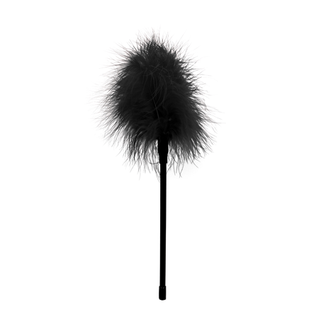 Federkitzler Schwarz 27 cm