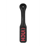 Paddle Kunstleder Schwarz 32 cm