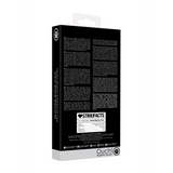 Knochenknebel Silikon Schwarz 62,5 cm