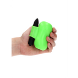 Masturbator mit Vibration nachtleuchtend Grün