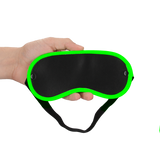Augenmaske nachtleuchtend Grün 52,5 cm