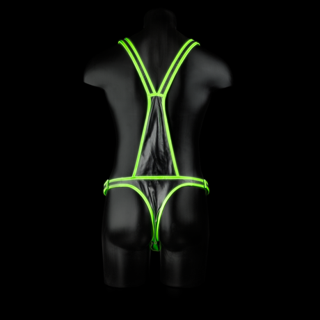 Harness Ganzkörper nachtleuchtend Grün