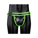 Jockstrap mit Schnalle nachtleuchtend Grün