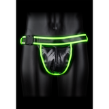 Jockstrap mit Schnalle nachtleuchtend Grün