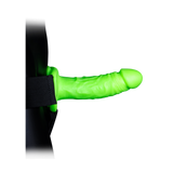Strap-on realistisch nachtleuchtend Grün 15 x Ø 4,2 cm