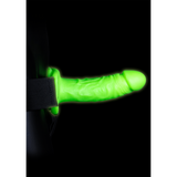 Strap-on realistisch nachtleuchtend Grün 15 x Ø 4,2 cm