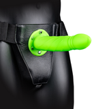 Strap-on hohl gedreht Schwarz