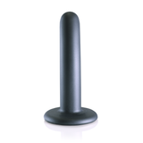 Dildo G-Punkt Silikon glatt Gun Metal