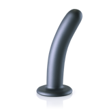Dildo G-Punkt Silikon glatt Gun Metal Modell 2
