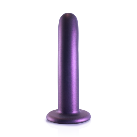 Dildo G-Punkt Silikon glatt Gun Metal Modell 2
