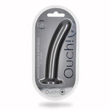 Dildo G-Punkt Silikon glatt Gun Metal Modell 3