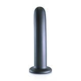 Dildo G-Punkt Silikon glatt Gun Metal Modell 3