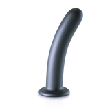 Dildo G-Punkt Silikon glatt Gun Metal Modell 3
