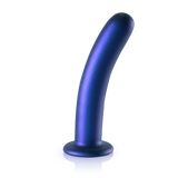 Dildo G-Punkt Silikon glatt Gun Metal Modell 3