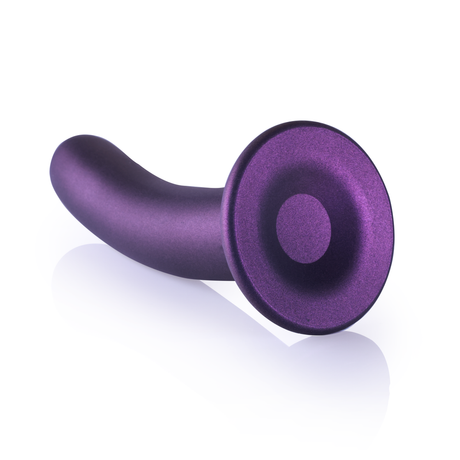 Dildo G-Punkt Silikon glatt Gun Metal Modell 3