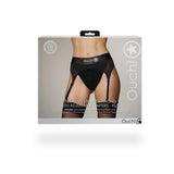 Strap-on-Tanga mit Vibration und verstellbaren Trägern Schwarz