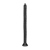 Dildo Anal Snake gedreht Schwarz 50 x Ø 3,6 cm