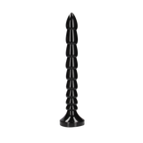 Dildo Anal Snake gestapelt Schwarz 30 x Ø 3,5 cm