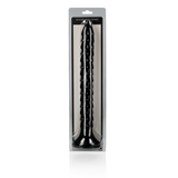 Dildo Anal Snake geschuppt Schwarz 30 x Ø 3,4 cm