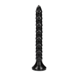 Dildo Anal Snake geschuppt Schwarz 30 x Ø 3,4 cm