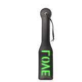 Paddle Love nachtleuchtend Neon Gelbgrün 32,2 cm