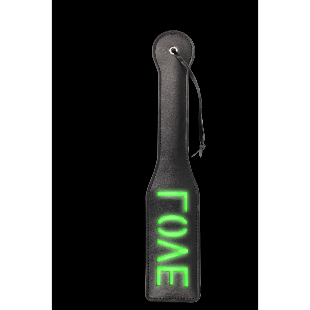 Paddle Love nachtleuchtend Neon Gelbgrün 32,2 cm