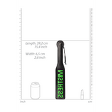 Paddle Mistress nachtleuchtend Neon Gelbgrün 39,5 cm