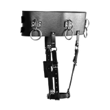 Gürtel mit Vibratorhalter Schwarz 104,5 cm