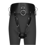 Gürtel mit Vibratorhalter Schwarz 104,5 cm